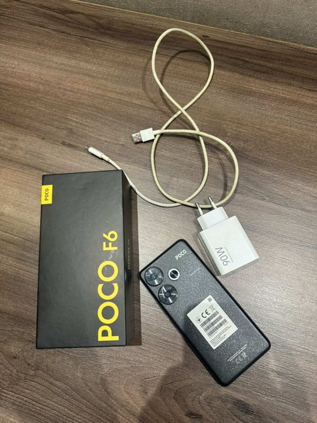 POCO F6 — мощный смартфон для игр и мультимедиа. Комплектация: - — фото 2
