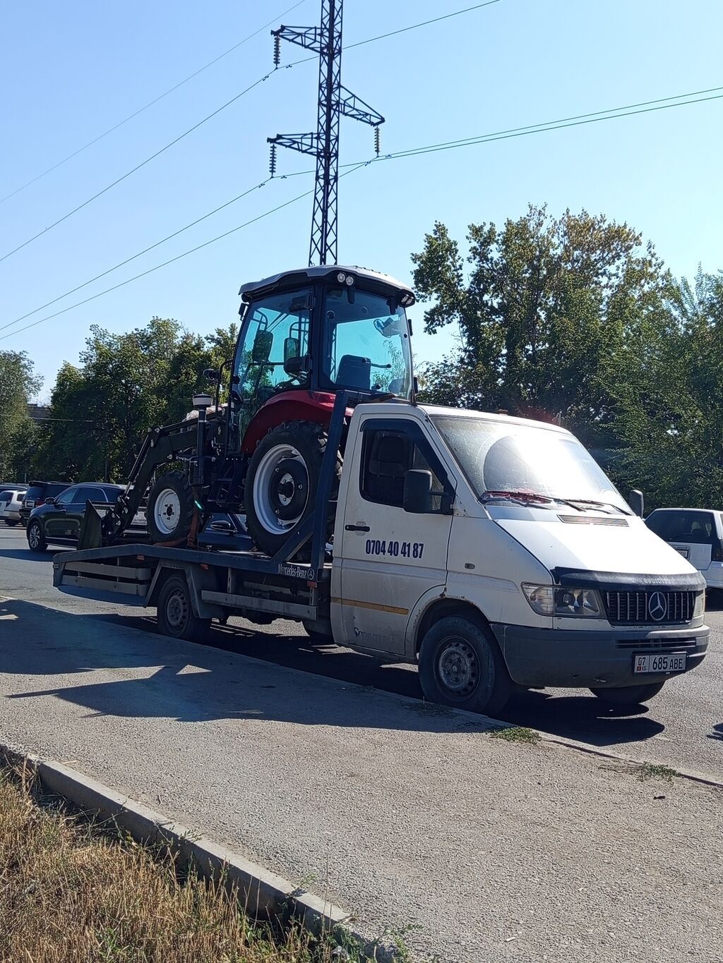 С лебедкой