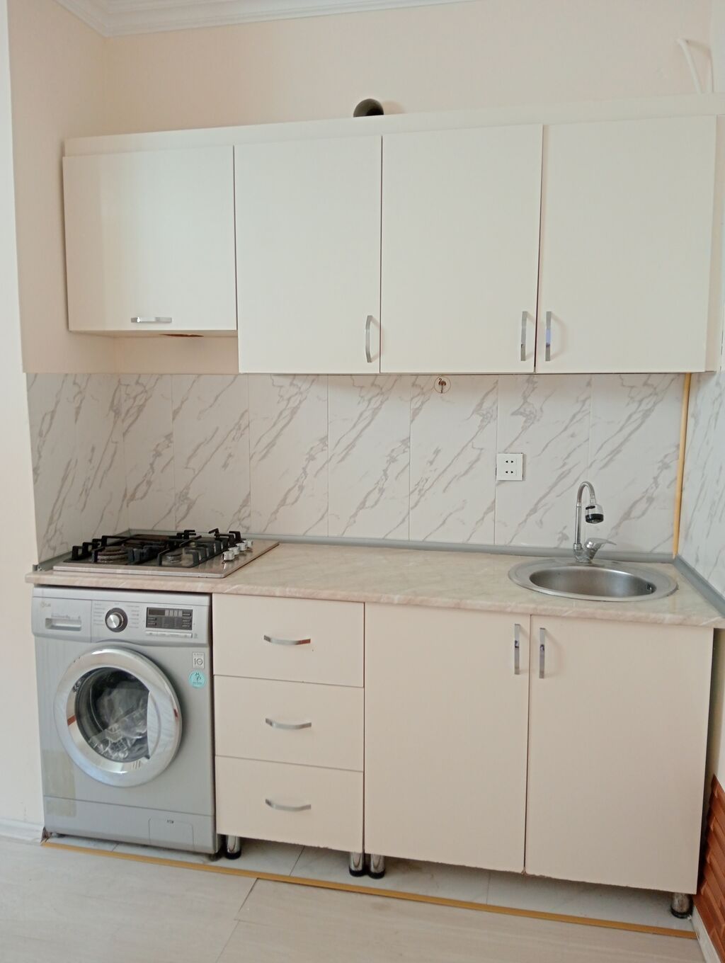 2 otaqlı, 45 kv. m, Kredit yoxdur, Yeni təmirli