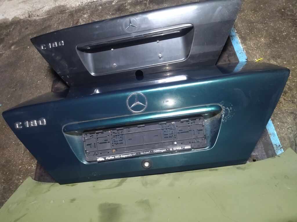 Крышка багажника Mercedes-Benz, 2000 г., Б/у, Оригинал: фото 6
