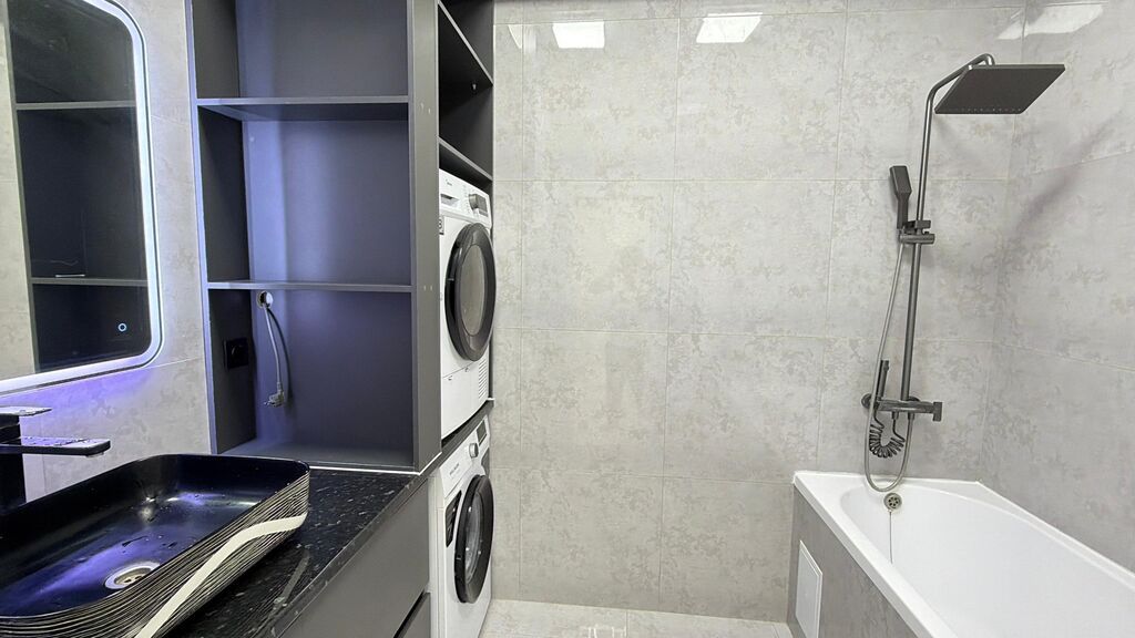2 комнаты, 71 м², Асанбай мкр Элитка, 9 этаж, Евроремонт: фото 6