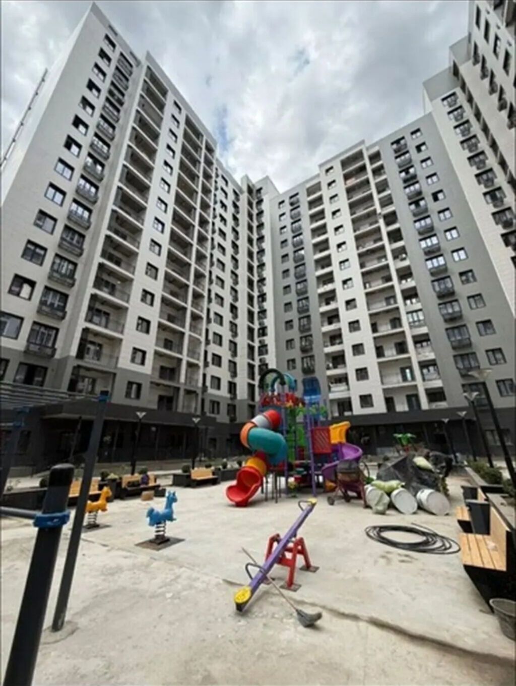 1 комната, 43 м², Асанбай мкр Элитка, 6 этаж, ПСО (под самоотделку): фото 4