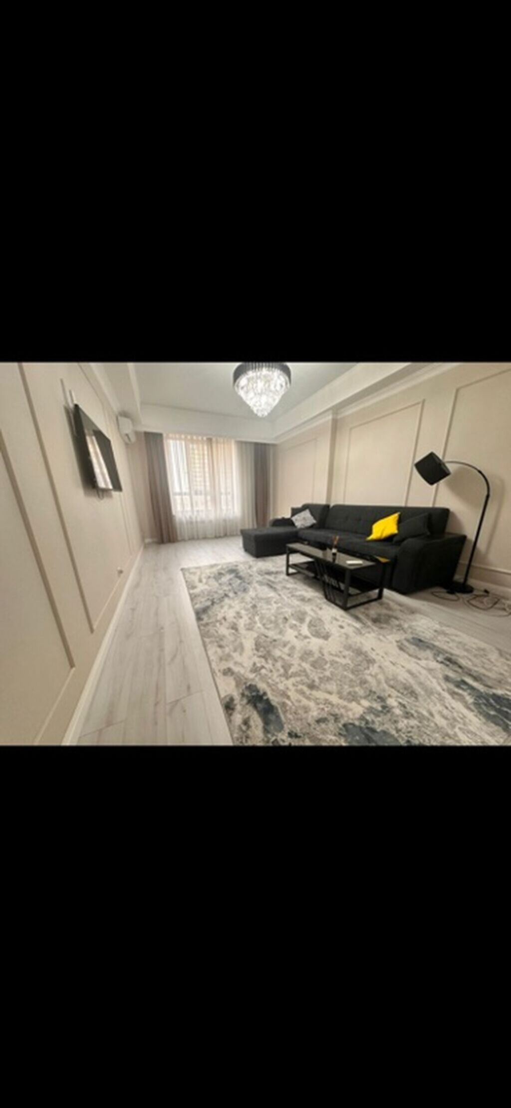 2 комнаты, 87 м², Бишкек Парк ТРЦ Элитка, 10 этаж, Евроремонт: фото 3