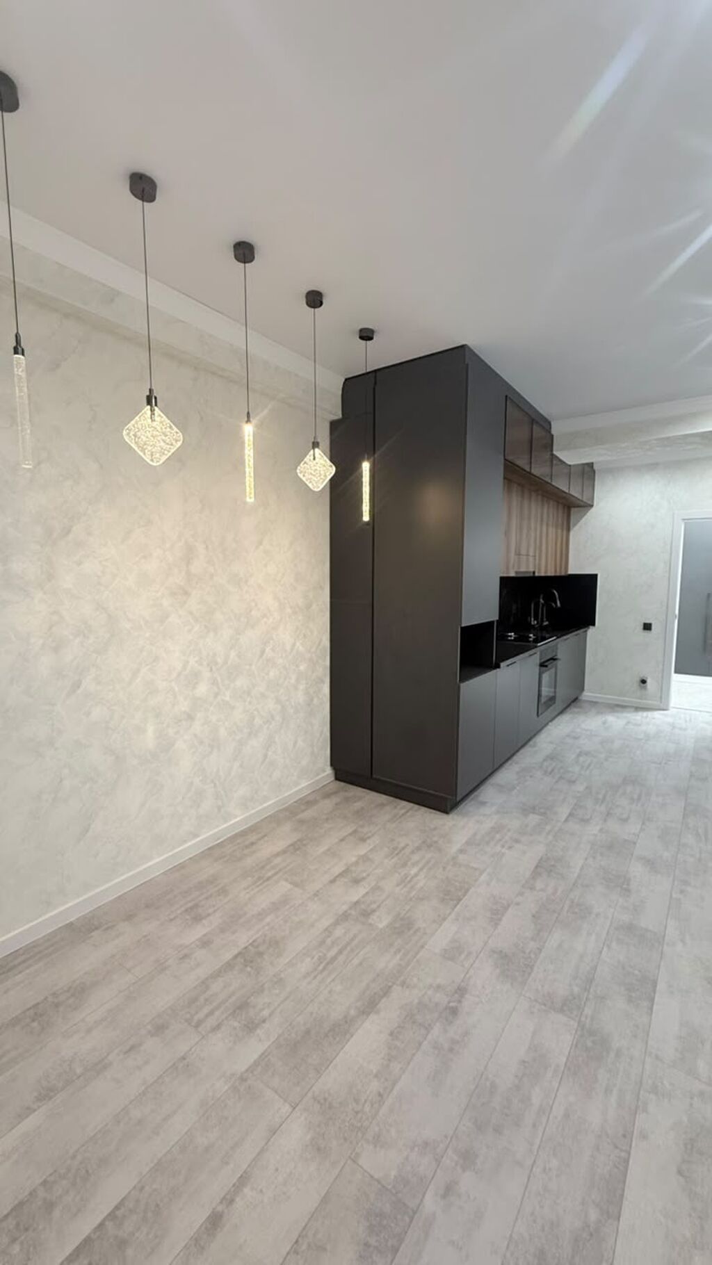 2 комнаты, 70 м², Асанбай мкр Элитка, 8 этаж, Дизайнерский ремонт: фото 3