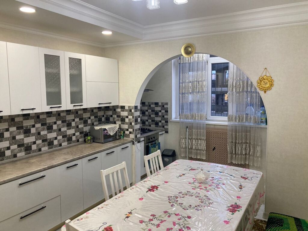 3 комнаты, 120 м², Ак-Кеме (старый аэропорт) Элитка, 2 этаж, Евроремонт: фото 7
