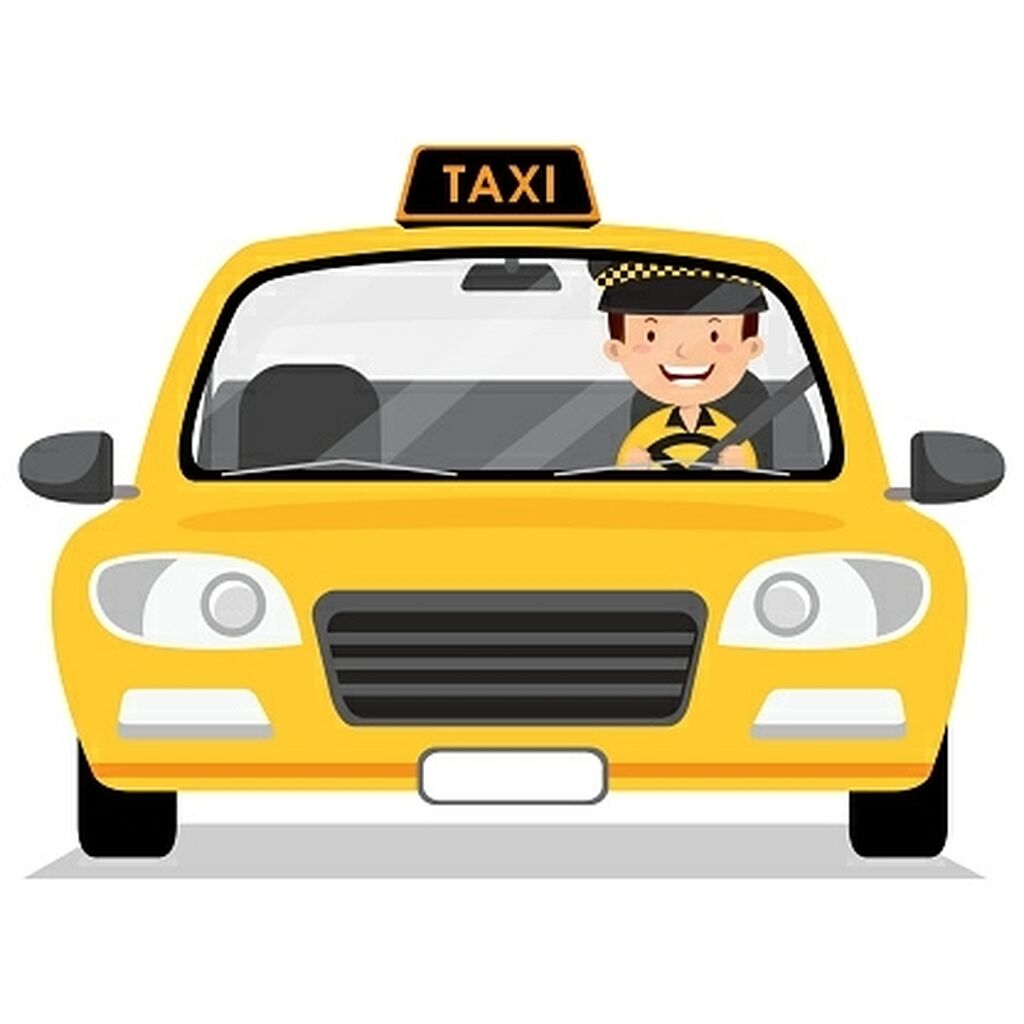 Водитель такси иллюстрации