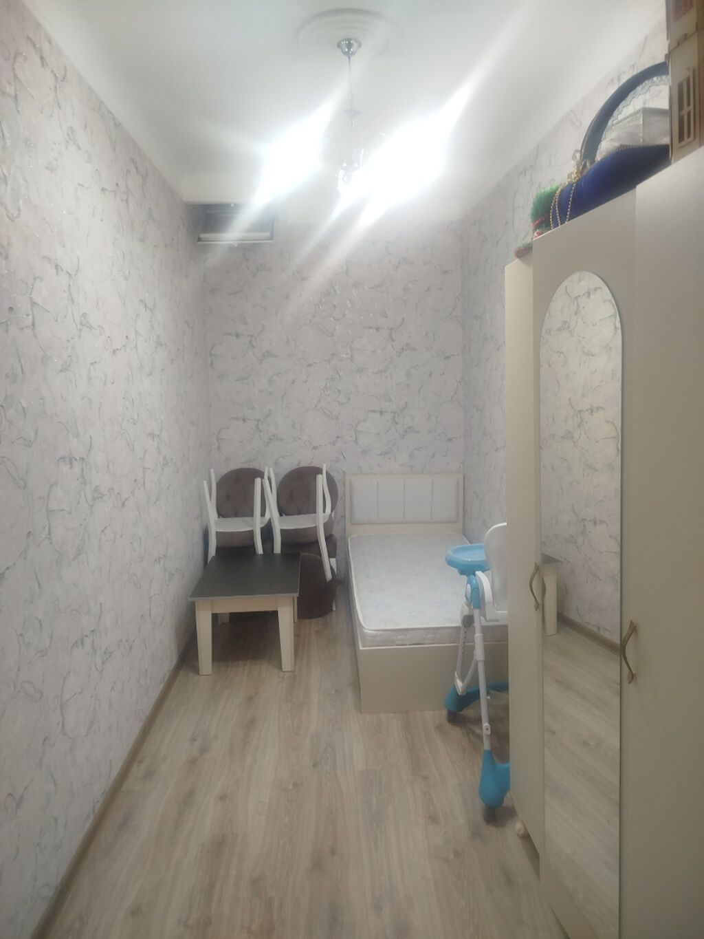 3 otaqlı, 56 kv. m, Yeni təmirli