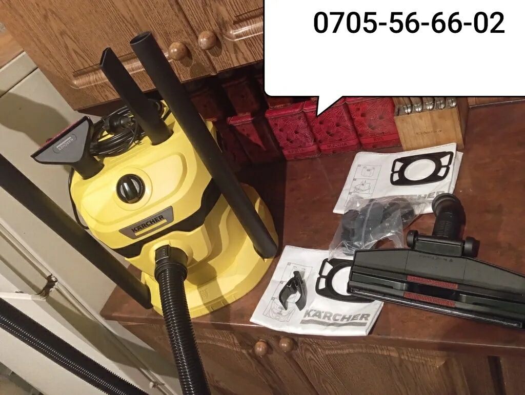 Пылесос Karcher WD 2 plus Home полная комплектация этой модели для: фото 5