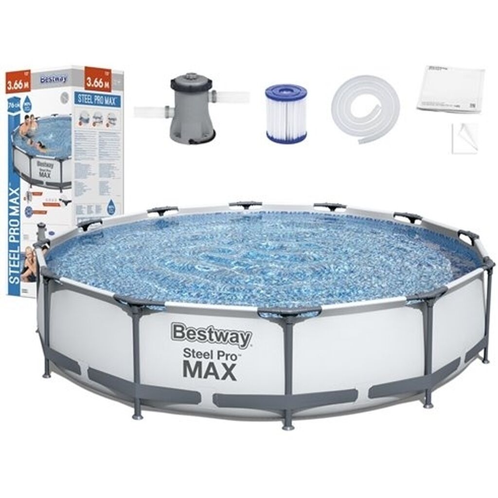 Каркасный бассейн max. Каркасный бассейн Bestway Steel Pro Max 56418 366x366x100 см. Каркасный бассейн Steel Pro Max 56416. Каркасный бассейн Bestway Steel Pro Max. Бассейн Bestway 366х76см.