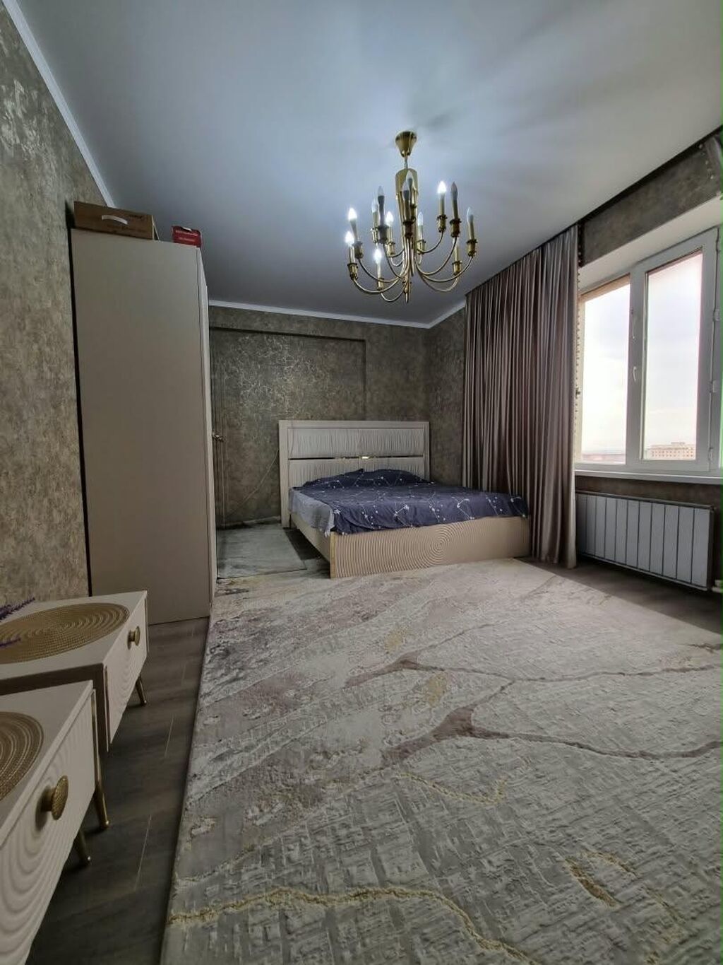 1 комната, 48 м², Тунгуч мкр Элитка, 8 этаж, Евроремонт: фото 3
