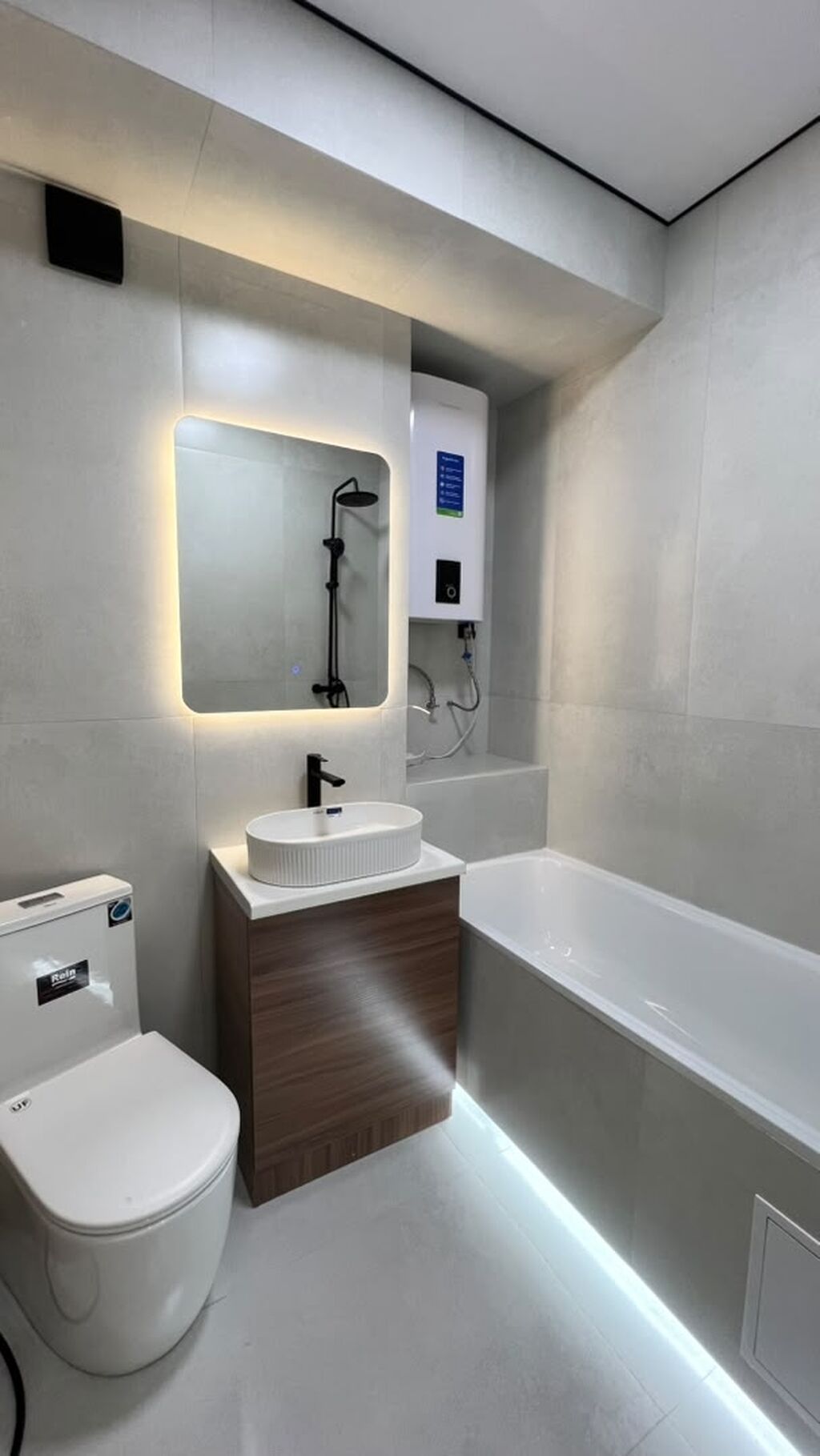 1 комната, 40 м², Асанбай мкр 13 этаж, Дизайнерский ремонт: фото 6