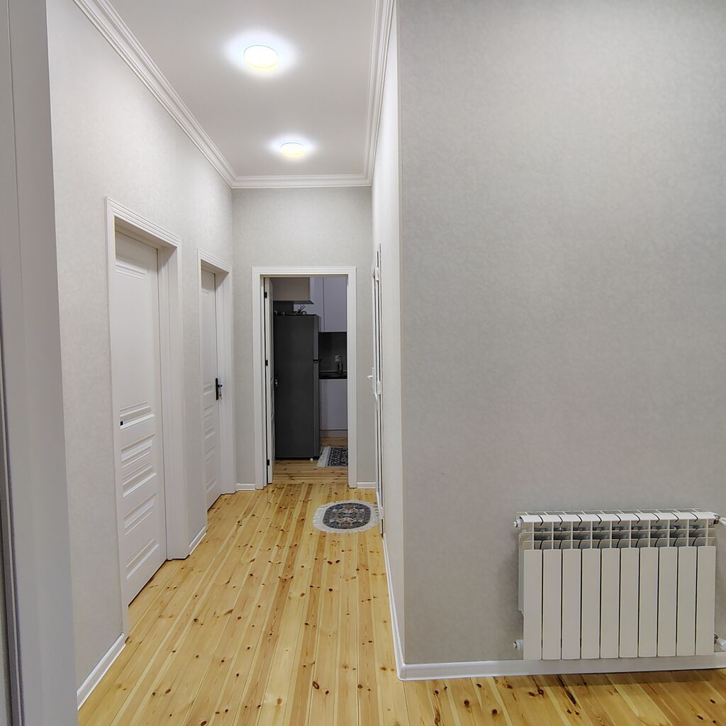 3 otaqlı, 63 kv. m, Kredit yoxdur, Yeni təmirli
