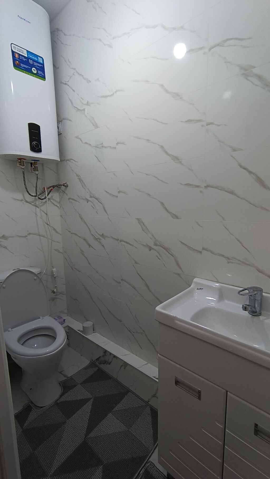 2 комнаты, Кок-Жар ж/м Собственник, Без животных, от 1 года, С мебелью полностью: фото 4