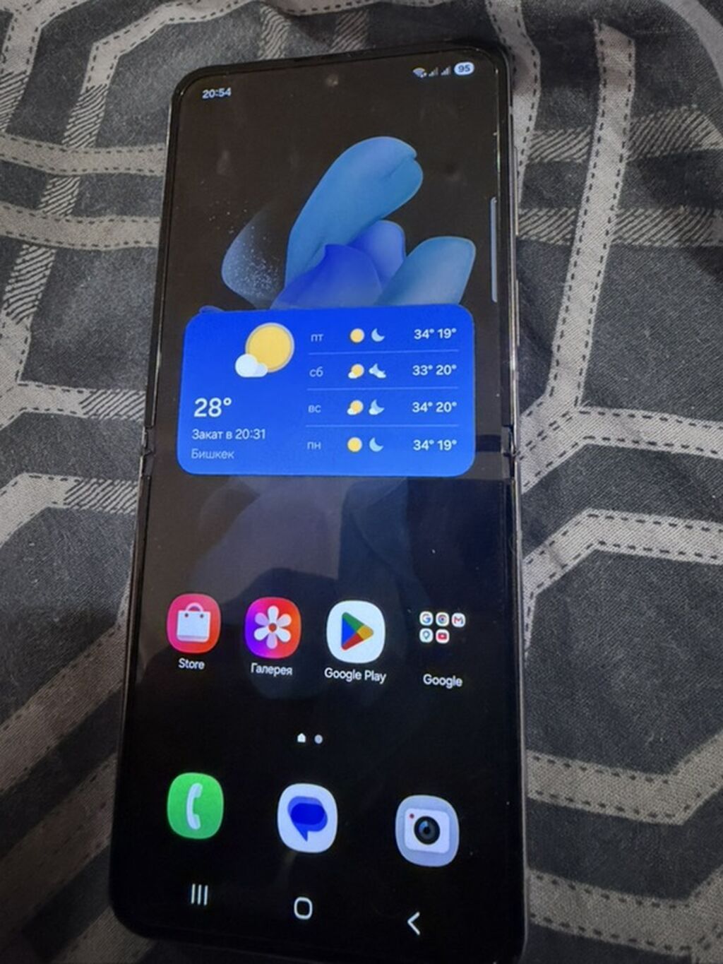 Samsung Galaxy Z Flip4 5g, фиолетовый: фото 4