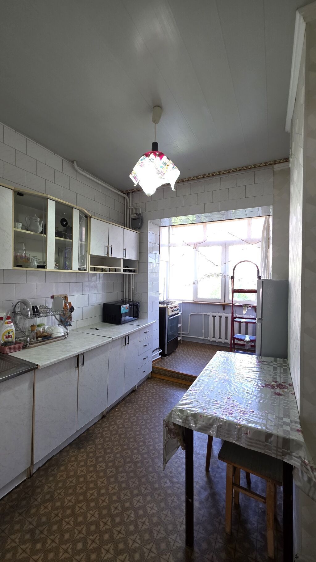 3 комнаты, 70 м², Аламедин-1 мкр 106 серия, 6 этаж, Косметический ремонт: фото 7