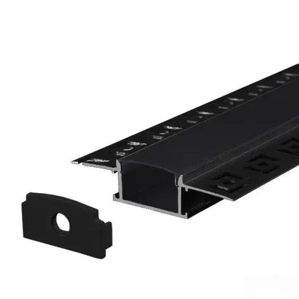 Ostali elektro materijali: ALUMINIJUMSKI PROFIL ZA LED TRAKE 2M UGRADNI RIGIPS PROFIL |