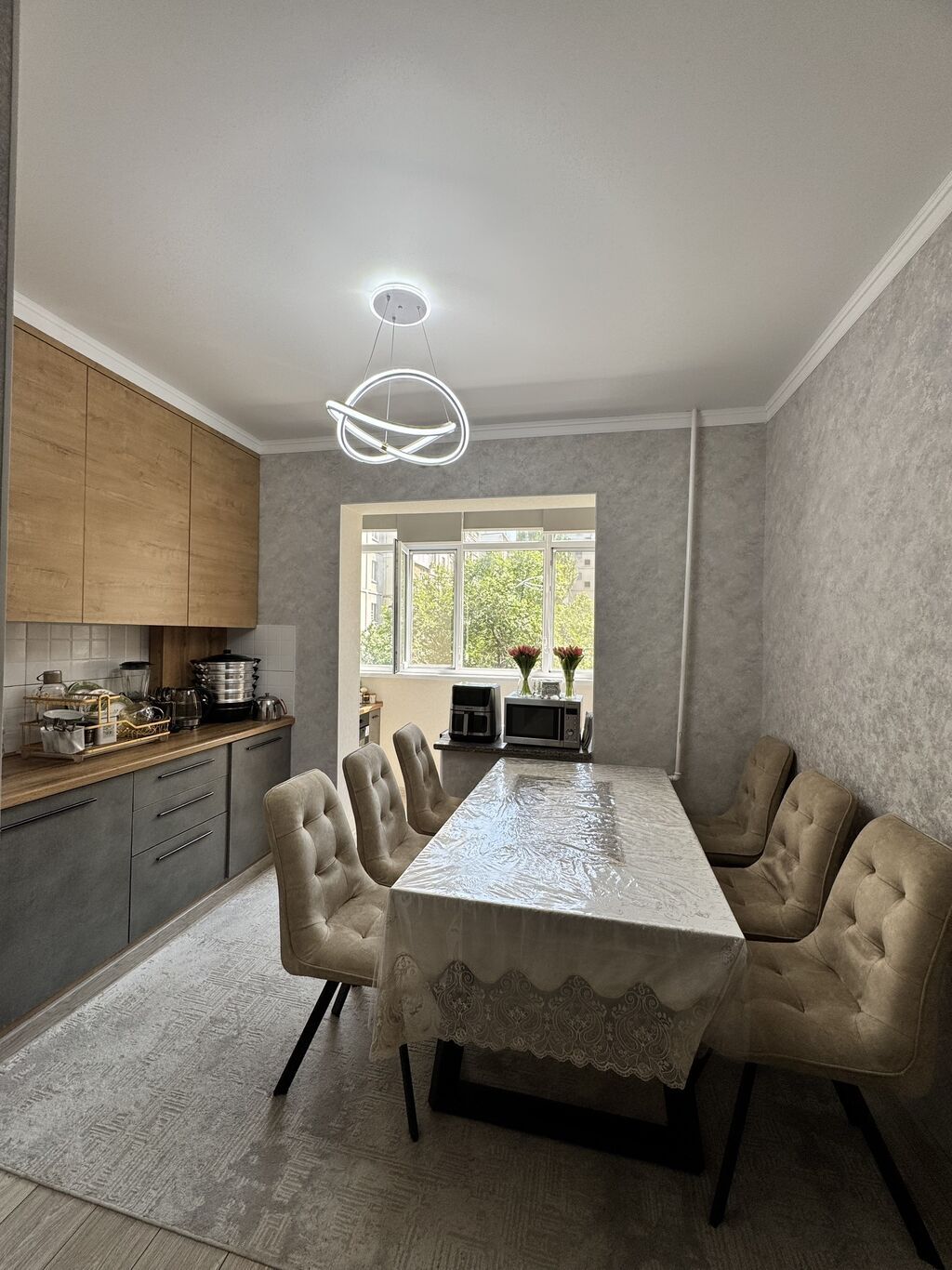2 комнаты, 61 м², 106 серия, 5 этаж, Евроремонт: фото 3