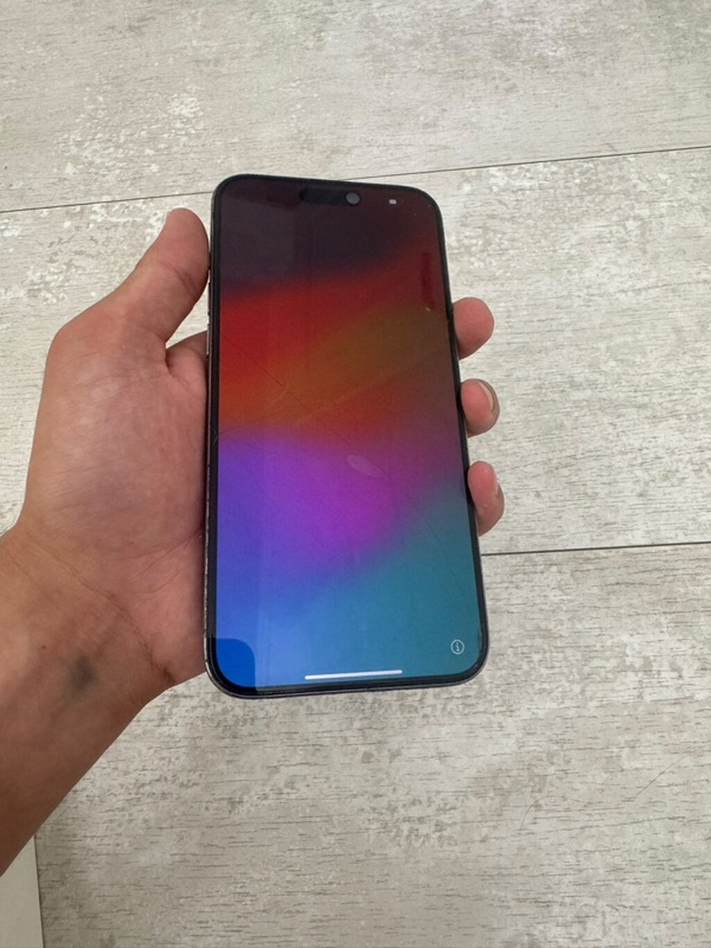 IPhone 15 Pro Max, Б/у, 512 ГБ, Natural Titanium, Коробка, 84 %: фото 3