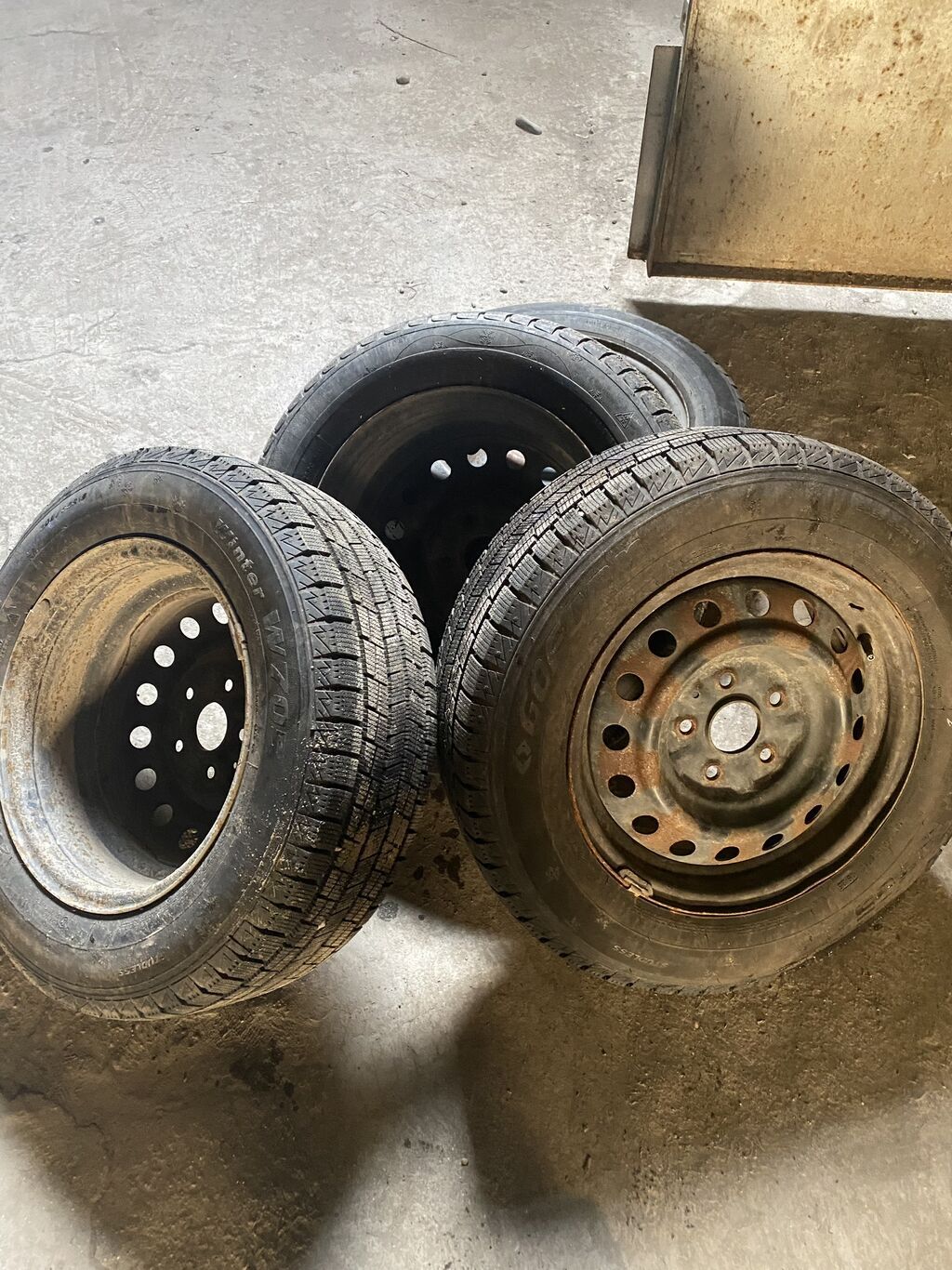 Колеса в сборе 205 / 65 / R 15, Зима, Б/у, Комплект, Легковые, Железные, отверстий - 5: фото 5