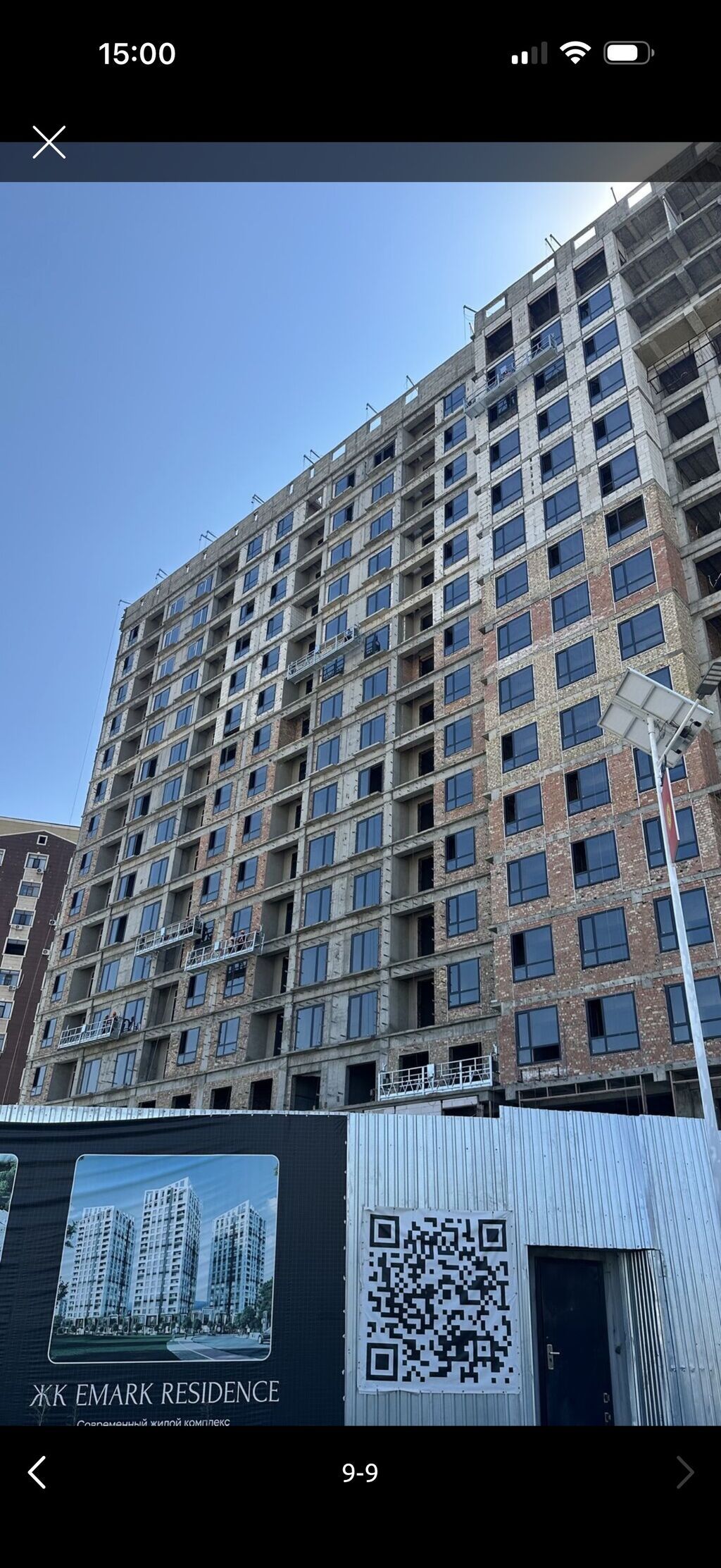 2 комнаты, 77 м², Асанбай мкр Элитка, 3 этаж, ПСО (под самоотделку): фото 2