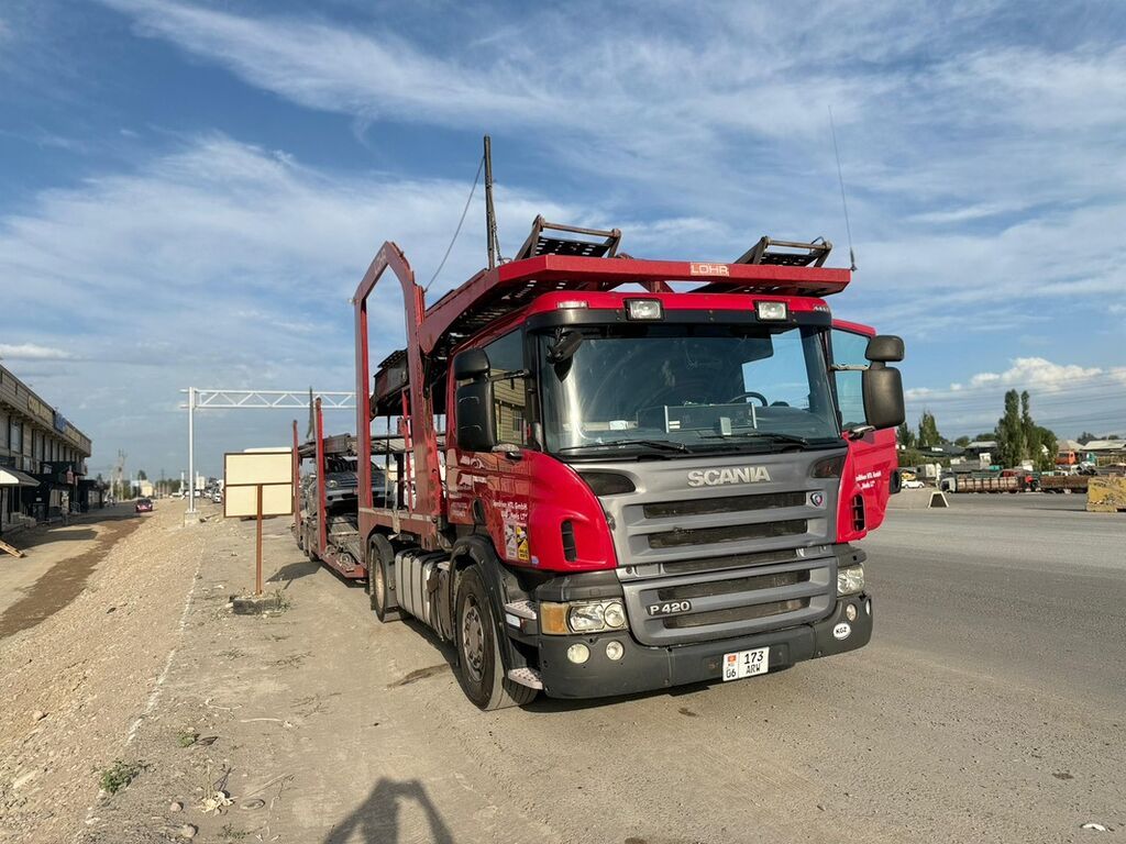 Тягач, Scania, 2013 г., Сar carrier trailer: фото 2