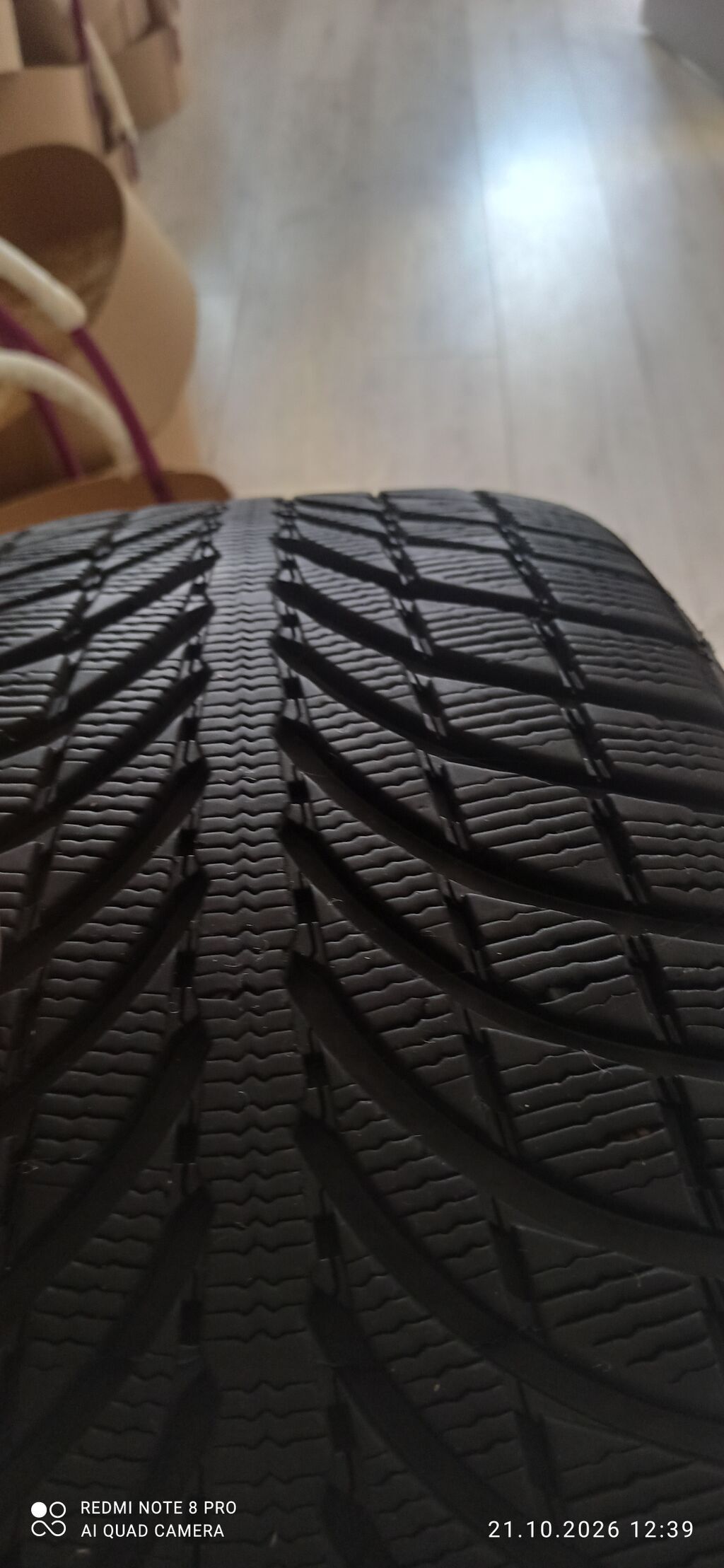 Шины 265 / 50 / R 19, Зима, Б/у, Комплект, Внедорожные (АТ/МТ), Michelin: фото 6