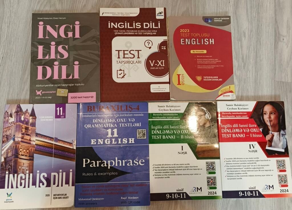 İngilis dili kitabları: Güvən nəşrləri 2023: 2 AZN Testlər | Bakı ...