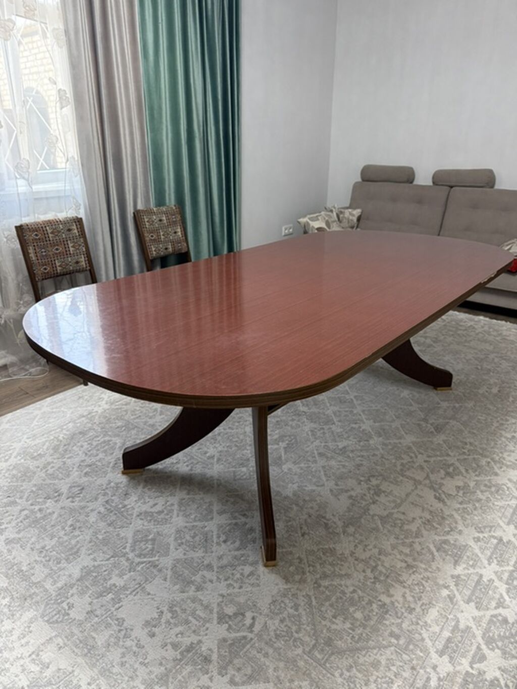 Продам стол в хорошем состоянии Длинна - 230см Ширина - 115см: фото 1