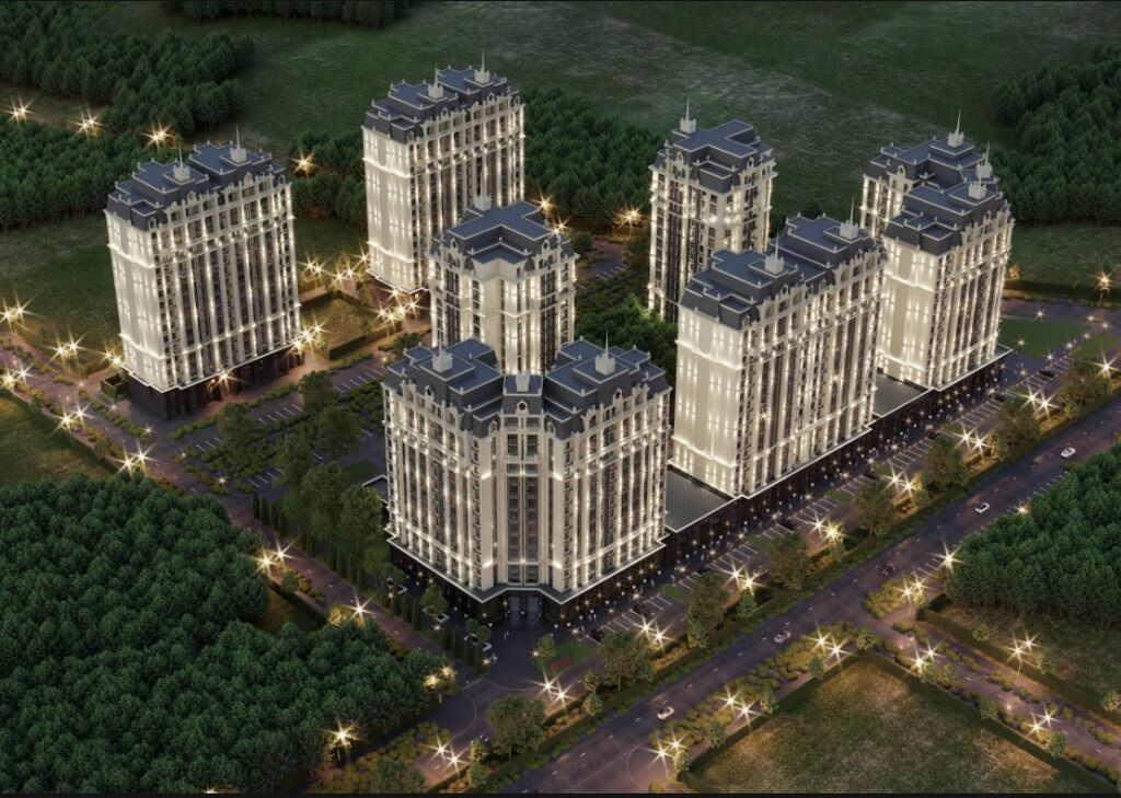 3 комнаты, 129 м², Элитка, 9 этаж, ПСО (под самоотделку): фото 7