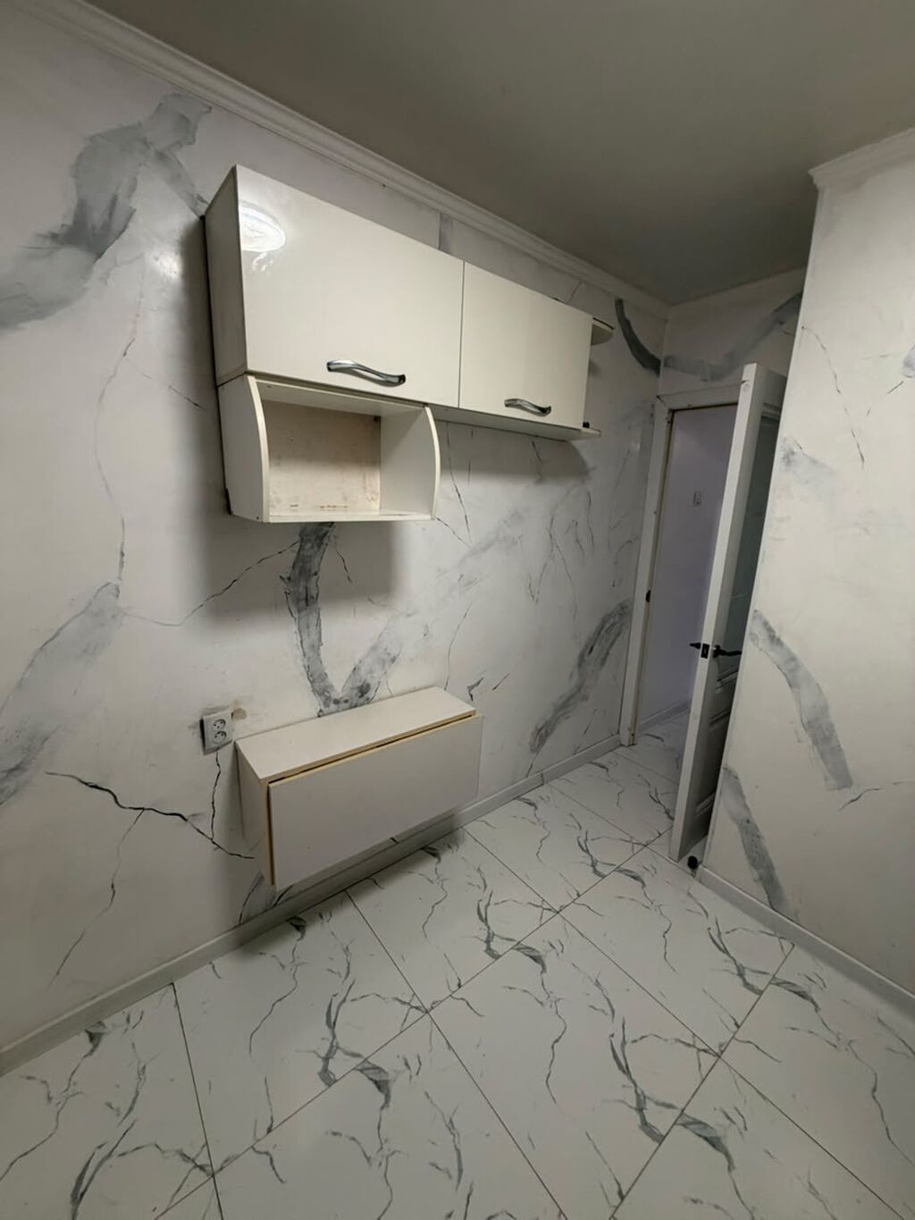 3 комнаты, 58 м², Курманжан-Датка мкр., 103 серия, 4 этаж, Евроремонт: фото 6