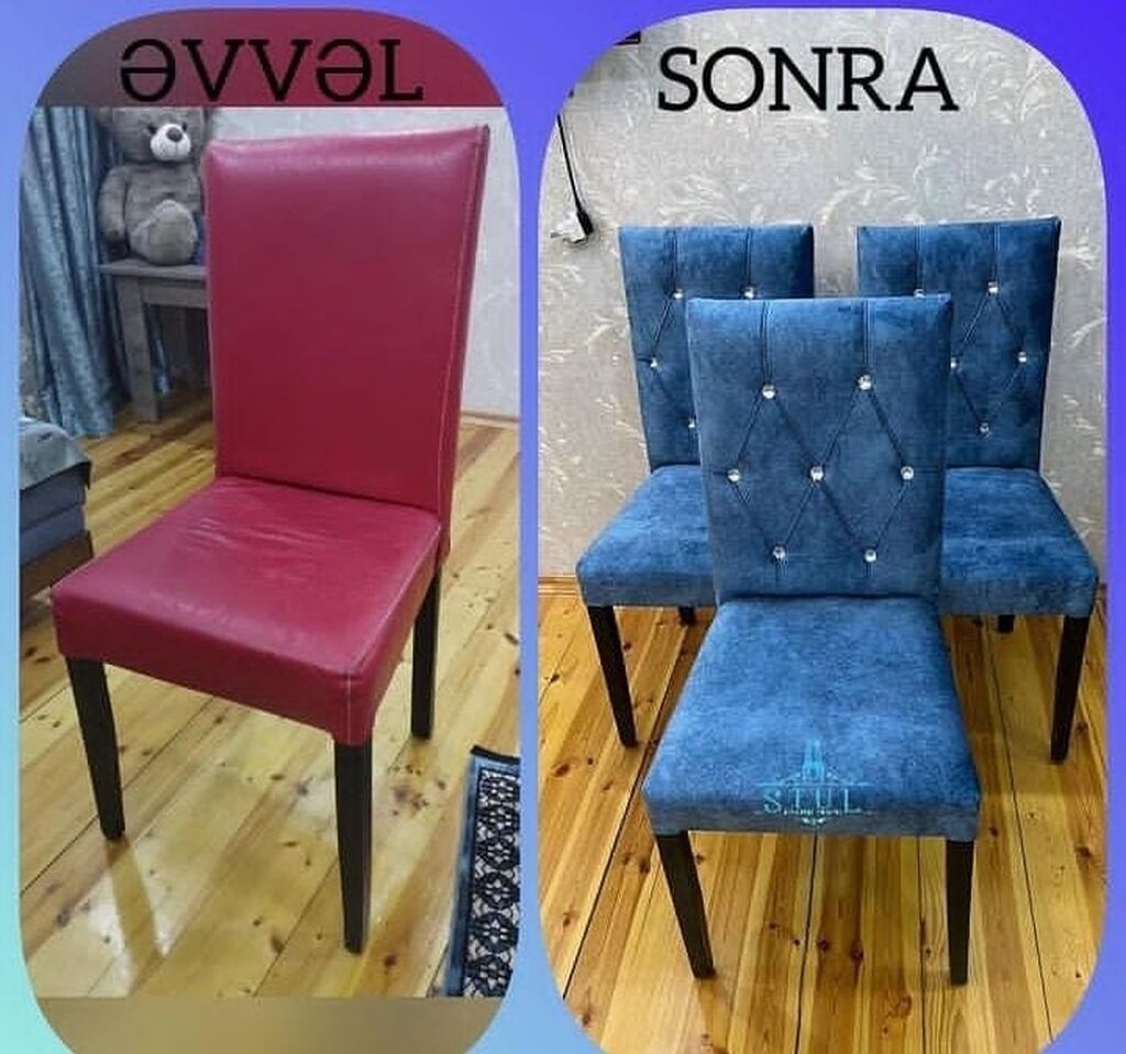 Mebellərin təmiri və üzlənməsi xidməti - 2