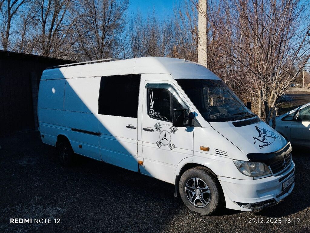 Mercedes-Benz Спринтер: 2003 г., 2.7 л, Механика, Дизель, Фургон: фото 4
