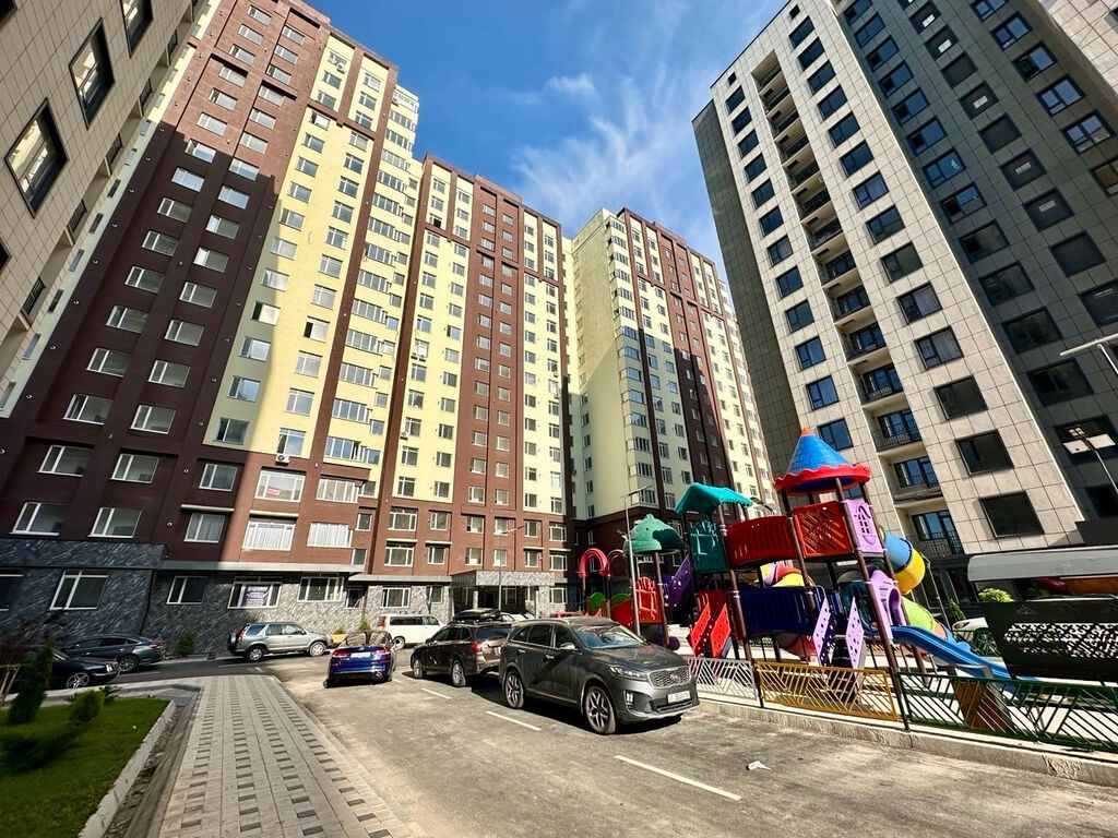 2 комнаты, 76 м², Пишпек Элитка, 17 этаж, Евроремонт: фото 1