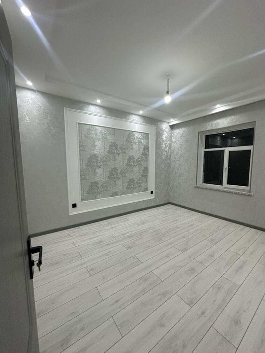 3 otaqlı, 90 kv. m, Yeni təmirli