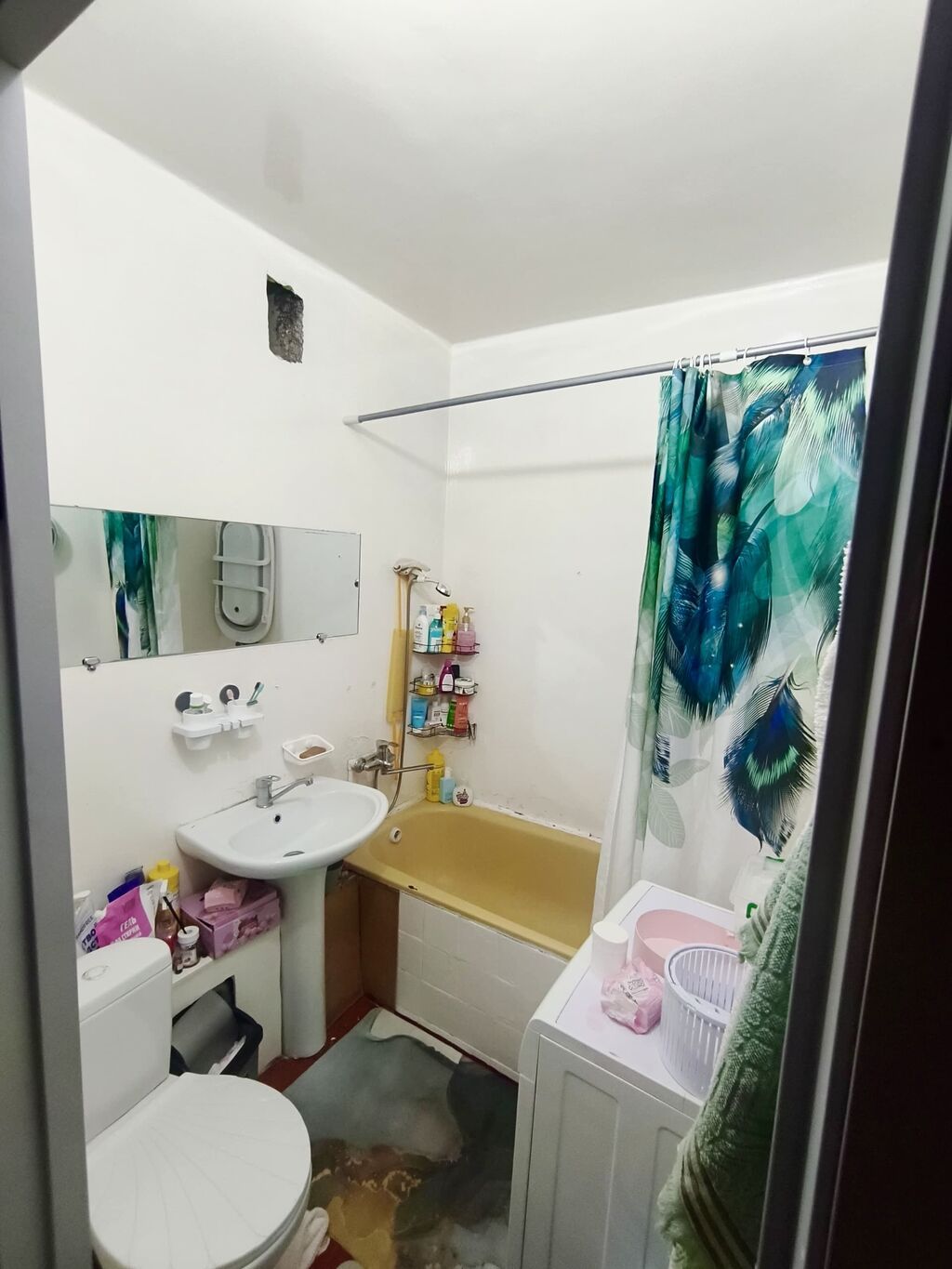 1 комната, 35 м², Джал мкр (в т.ч. Верхний, Нижний, Средний) 105 серия, 9 этаж, Требуется ремонт: фото 7
