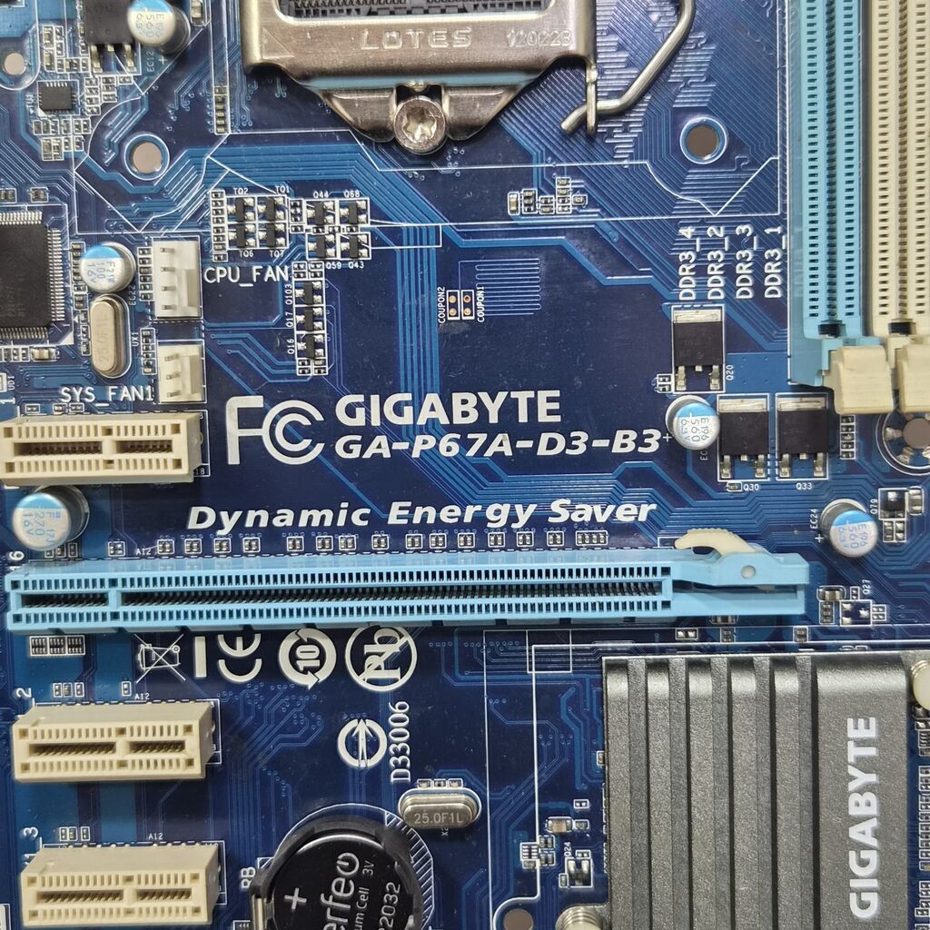 Материнская плата Gigabyte GA-P67A-D3-B3 LGA1155: фото 2
