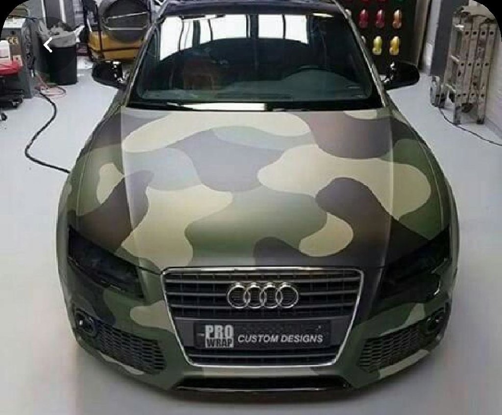 Audi a5 камуфляж