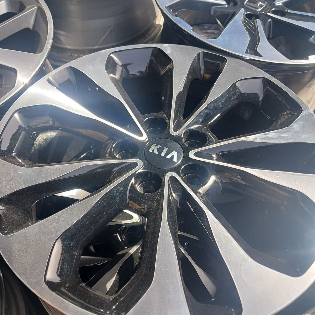 Литые Диски R 17 Kia, Комплект, отверстий - 5, Б/у: фото 7