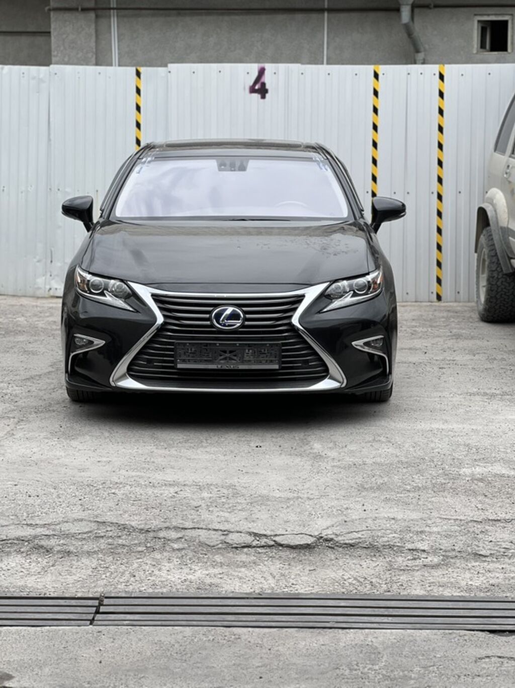 Lexus es 300 атермальное антиблик стекло фиолетового цвета: фото 1