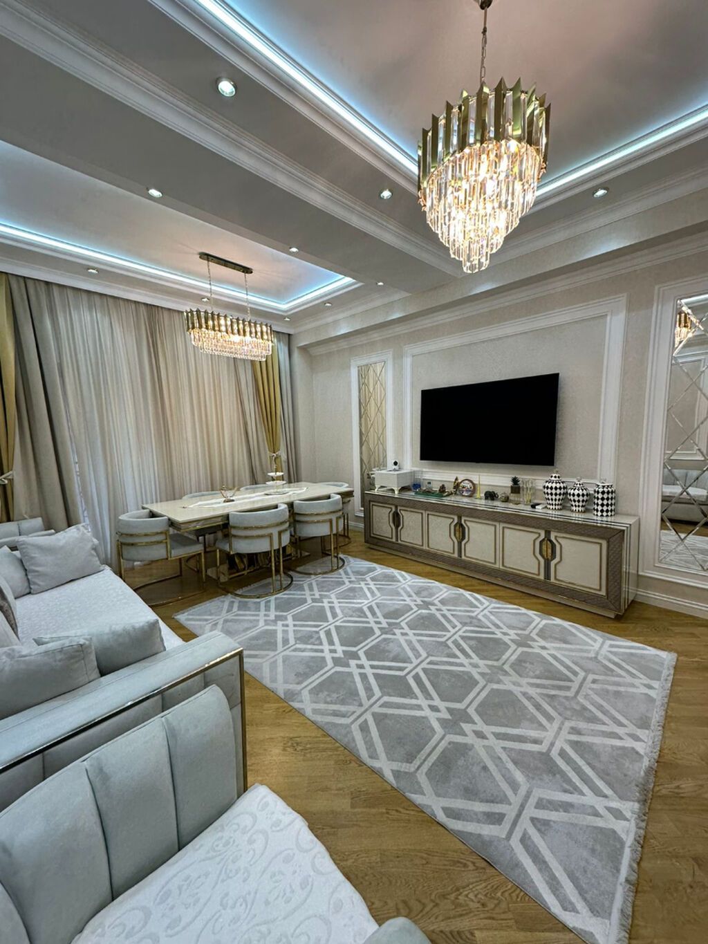 Ağ şəhərdə 2 otaqlı yeni tikili mənzil satılır, 95 m², 455 000 AZN, şəkil 3 / 12
