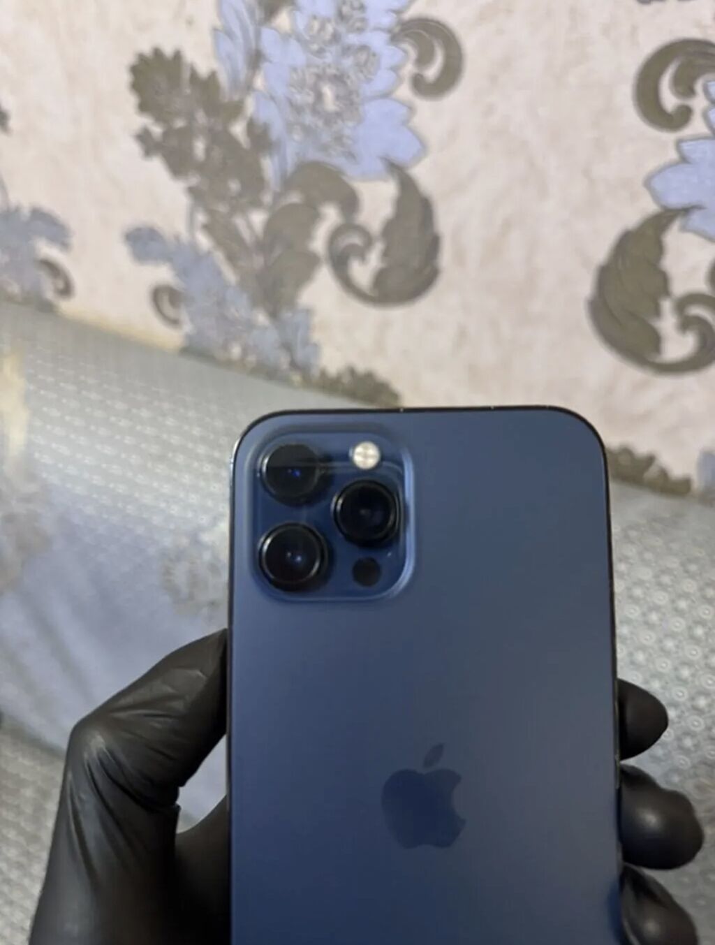 IPhone 12 Pro, Б/у, 128 ГБ, Синий, Чехол, 75 %: фото 7