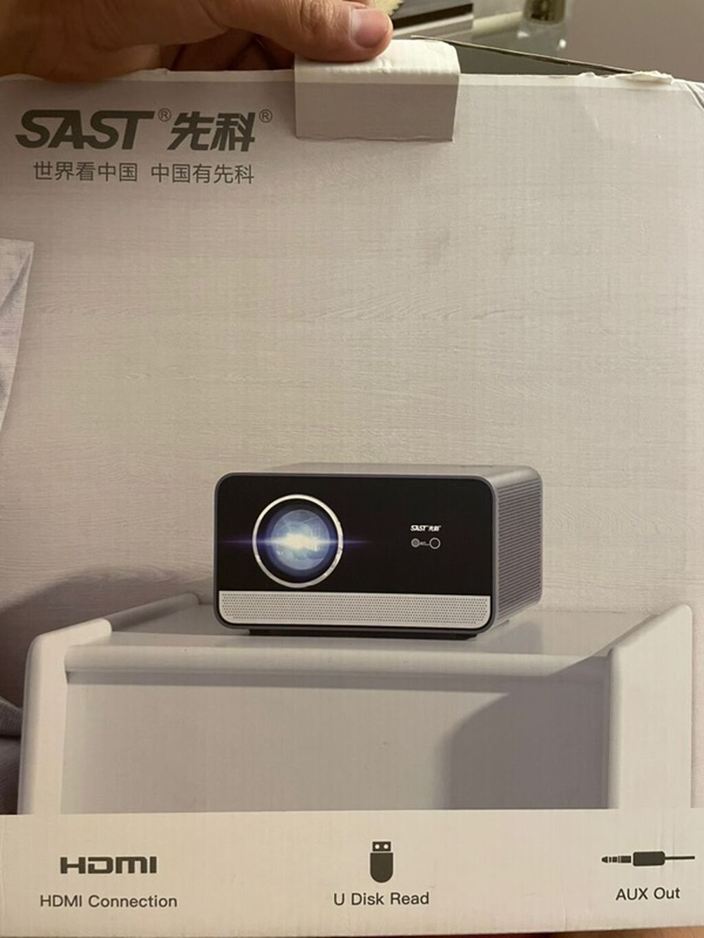 Почти новый Проектор SAST (мультимедийный) - Яркая LED-оптика с: фото 7