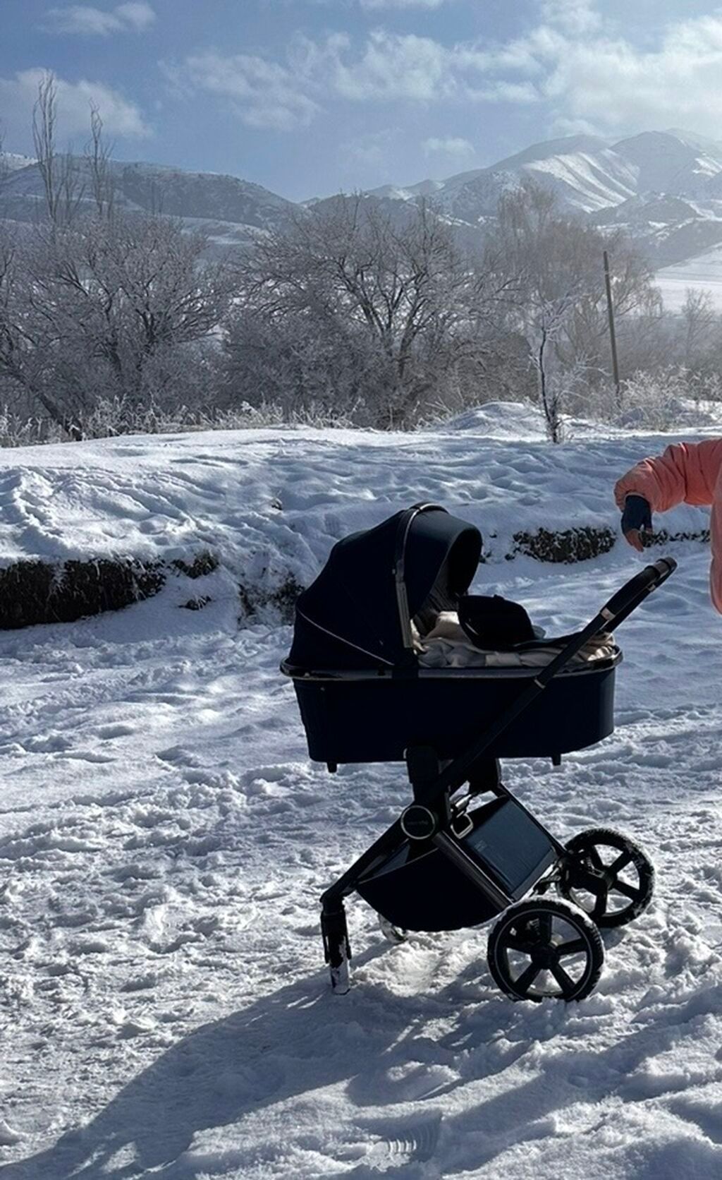 Супер коляска. 2 люльки. Одна от нуля до 8 месяцев. Другая от 6-8: фото 2