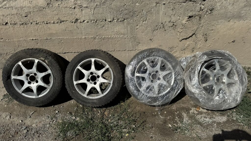Колеса в сборе 175 / 65 / R 14, Зимняя шипованная, Б/у, Комплект, Легковые, Литые, отверстий - 4: фото 2