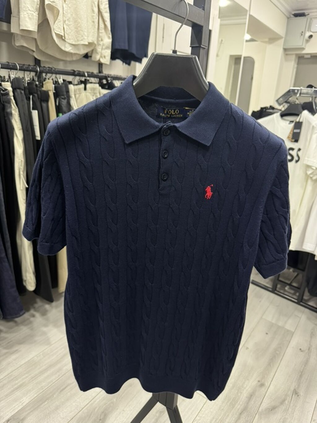 Мужская рубашка, S, M, L, Polo Ralph Lauren, Новый, цвет - Белый, Самовывоз: фото 3