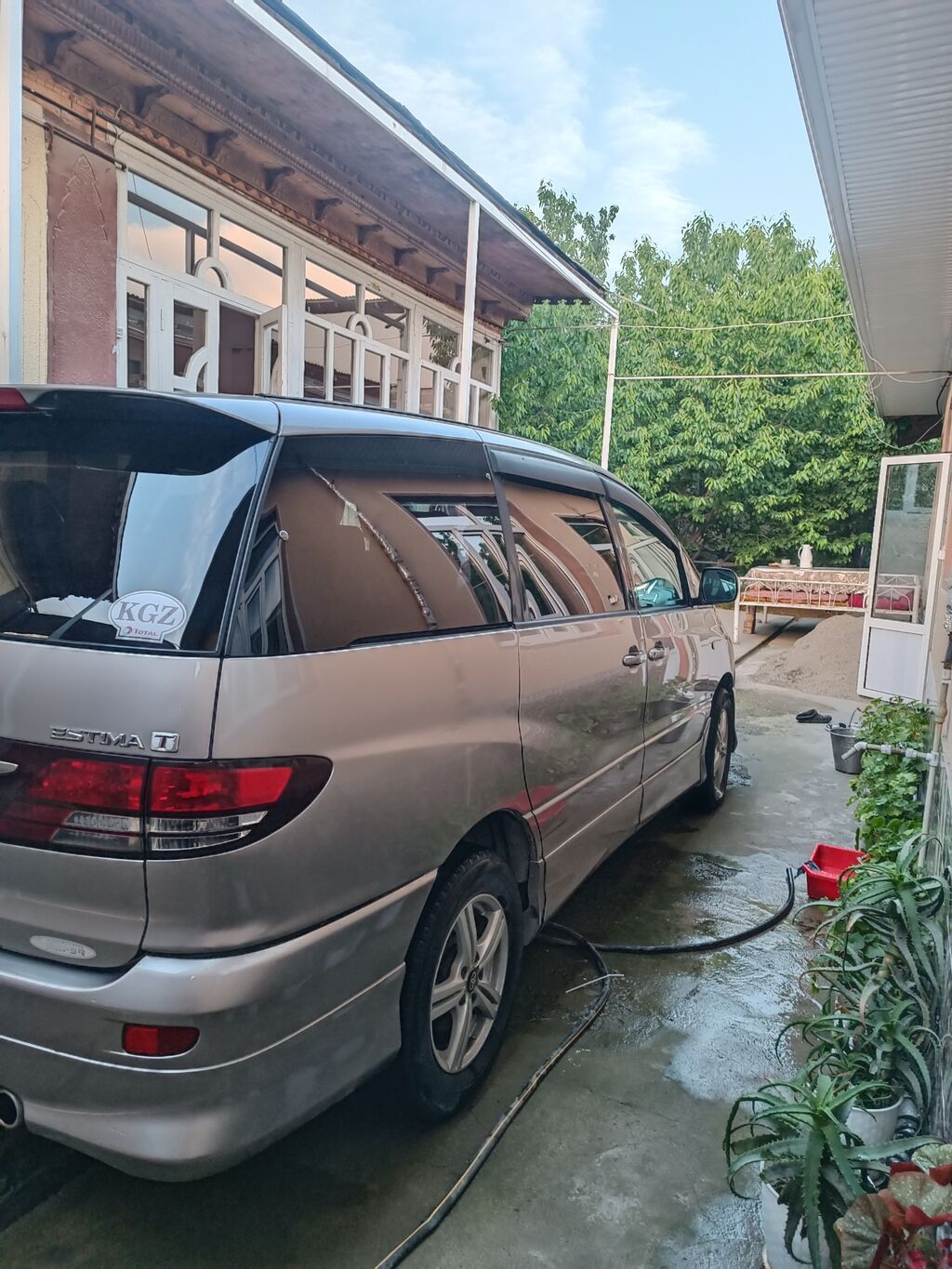 Toyota Estima: 2003 г., 2.4 л, Вариатор, Газ, Минивэн: фото 6