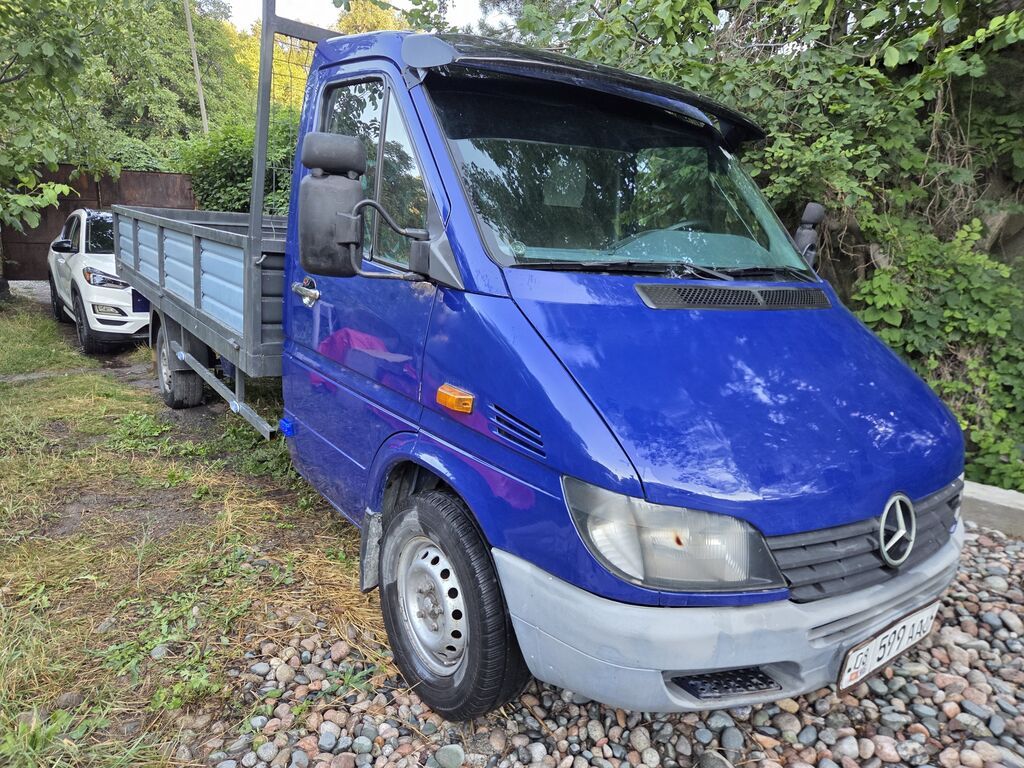 Бортовой грузовик на базе Mercedes Sprinter (кабина с козырьком), с: фото 2