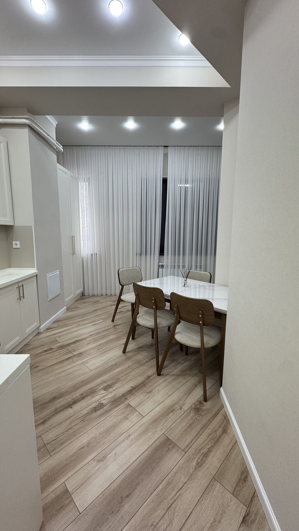 2 комнаты, 60 м², Тунгуч мкр 2 этаж, Дизайнерский ремонт: фото 7