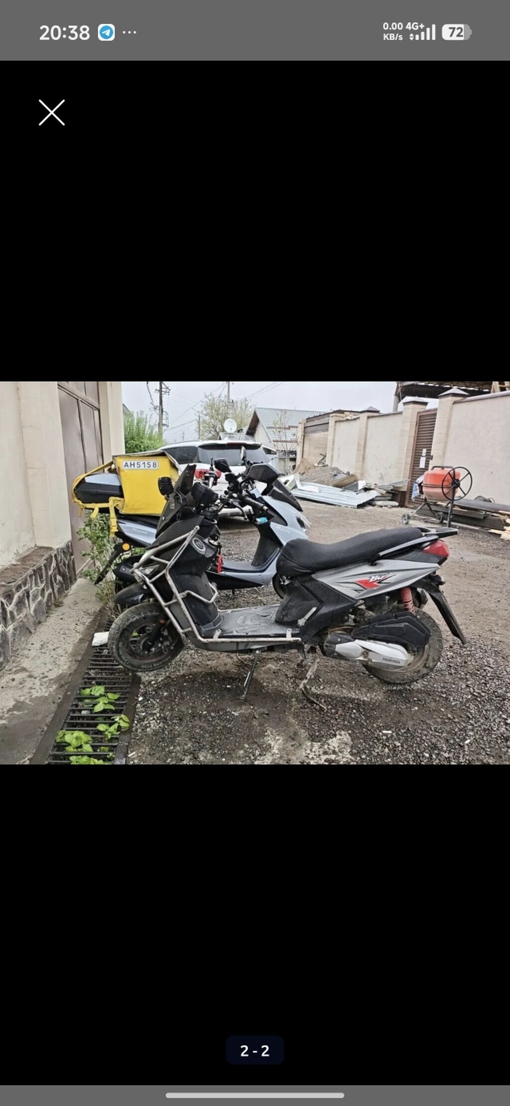 Скутер BW 50/125 (визуально серия “BW”, китайский/тайваньский
