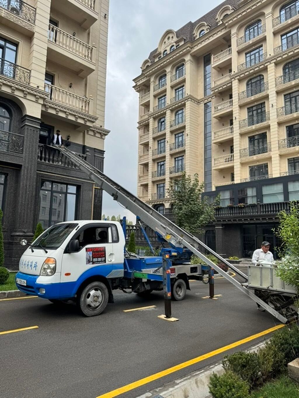 Услуга: автолифт до 25 этажа /грузовой подъёмник на базе: фото 7